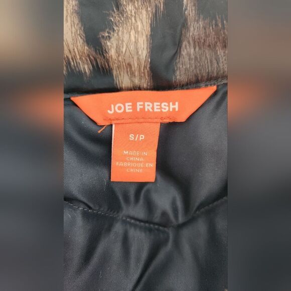 NWOT Joe Fresh leopard print vest - Size Small - Picture 10 of 10